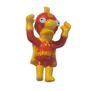 Simpsons Millhouse Radioactive Man Halloween 3" Figure Burger King Vintage 2001